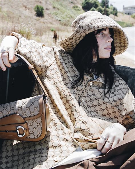 billie eilish gucci vegan bag|Billie Eilish bag.